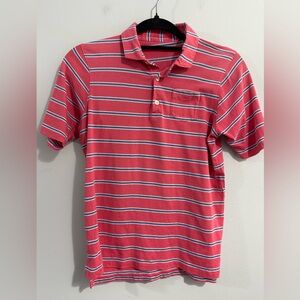 B. Draddy Boys Size 12 Striped Polo